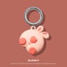 Cartoon Silicone AirTag Protective Keychain Case 16