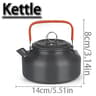 Aluminum Camping Cookware Kit For Hiking Picnic And BBQ 0