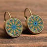 Bohemian Glass Earrings 14jpg