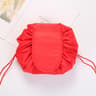 Stylish cosmetic travel pouch with floral design