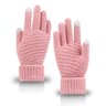 Durable knitted winter gloves for smartphones