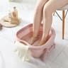 Foldable Foot Bath Massage Basin Portable Foot Tub 4