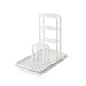 Kitchen Sponge  Dishcloth Storage Rack Double Layer Drain Organizer 7