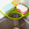 Practical Wall Mounted Kitchen Sink Organizer  Corner Storage Rack 4