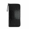 Womens Long Alligator Pattern Wallet Large Capacity MultiCard Wristlet Clutch 6
