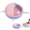 Interactive Multi Mouth Self Feeding Pet Nursing Bowl Puppy Nipple Feeder Solution 8