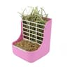 Premium Rabbit Feeder  Guinea Pig Food Box Space Saving Small Animal Hay Feeder 7