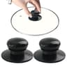 Universal Stainless Steel Pot Lid Knob Replacement Set Heat Resistant Cookware Lid Handles 4