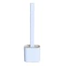 Silicone Toilet Brush With Long Handle  Deep Gap Cleaning Design 9