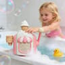 Kids Ice Cream Bubble Foam Machine Foam Bubble Maker Bath Toy For Kids 3