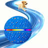Smart Automatic Dog Toy Ball LED Interactive Pet Toy Ball For Dog Training 10