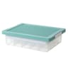 BuildSort Kids Building Block Storage Box With Compartments  Carry Handle 12