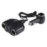 Olesson Dual Socket USB Car Charger With LED Light Car Cigarette Lighter Splitter 8