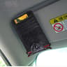 Premium Car Sun Visor Organizer  Sunglasses Holder Storage Pouch 5