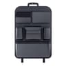Leather Car Seat Back Organizer Storage Bag With Multi Pocket Car Seat Organizer 8