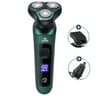 Smart Electric Shaver With LCD Display USB Rechargeable Three Head Floating Razor For Men 7
