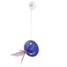 Interactive Cat Gyro Carousel Toy With Suction Cup Feather Teaser For Indoor Cats 10