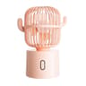 Cactus USB Rechargeable Mini Desk Fan With Oscillating Head And Handheld Portable Cooling 6