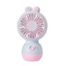 Cute Rabbit Rechargeable Mini Fan Portable Desktop  Handheld Cooling Fan For Kids 12