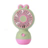 Cute Rabbit Rechargeable Mini Fan Portable Desktop  Handheld Cooling Fan For Kids 11