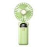 Portable Handheld Fan USB Rechargeable Neck Fan With Digital Display Foldable Mini Desk Fan 10