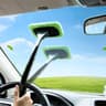 Telescopic Windshield Cleaner With Car Window Cleaning Brush And Microfiber Glass Wiper 9