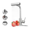 Pull Out Waterfall Kitchen Faucet With Spray Modes Hot And Cold Kitchen Mixer Tap 7