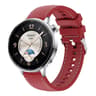 Stitched Silicone Watch Band Soft Waterproof Replacement Watch Strap For Men And Women 9