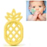 Pineapple Baby Silicone Teether Soft Teething Toy BPA Free Easy Grip Nursing Pendant For Infants 9