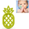 Pineapple Baby Silicone Teether Soft Teething Toy BPA Free Easy Grip Nursing Pendant For Infants 12