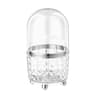 Rotating Cosmetic Organizer Dustproof Makeup Storage Box Large Capacity Vanity Desktop Holder 9
