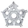 Snowflake Multitool Stainless Steel EDC Keychain Tool Pocket Repair Wrench 7