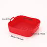 Silicone Air Fryer Basket Reusable Non Stick Pan Liner For Oven Pizza  Fried Chicken Baking Tray Ac 8