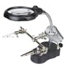 LED Magnifying Glass For Soldering Loupe With Auxiliary Clip  Iron Stand Holder Station For Efficie 6