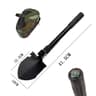 Multi Purpose Survival Shovel Portable Foldable Military Shovel For Camping Hiking Off Road  Emerge 6