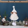 Cute Angel Christmas Doll Pendant Plush Hanging Girl Ornament Xmas Tree Decoration Holiday New Year 8
