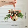 Mixed Pendant Christmas Tree Christmas Bell Antlers Bow Pinecone Bell Showcase Car Hanging Decorati 7