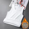 Autumn Winter Thermal Underwear Mens Sleeveless Vest Warm Thickening Thermo Lingerie Thermal Unders 6