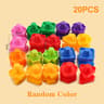 Montessori Screw Mosaic Building Blocks Set For Kids Fine Motor Learning Toy 7