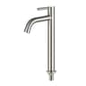 LUXROB Stainless Steel Quick Open Kitchen Sink Faucet Single Cold Basin Tap 6