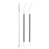 Silicone Tip Stainless Steel Replacement Straws For Stanley  Tumblers With Cleaning Brush 7