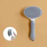 Self Cleaning Pet Grooming Brush For Dogs  Cats With Stainless Steel Deshedding Comb 5