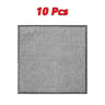 Silver Scrub Pro Kitchen Cloth Set With Built In Sponge For Heavy Duty Dish Cleaning 6