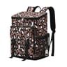 Leopard Print Insulated Cooler Backpack For Beach Hiking  Picnic Trips 7