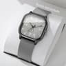 LunaFlex Square Quartz Watch With Silicone Strap For Women  Students 4