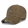 Classic Warm Cotton Dad Baseball Cap For Men Windproof Winter Sun Hat 5