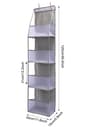 Versatile Over The Door Hanging Organizer 46 Layer Wall Hanging Storage for Cosmetics Bathroom a