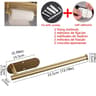Stainless Steel Paper Towel Holder Adhesive Tissue Hanger  Toilet Roll Dispenser For Bathroom And K 6