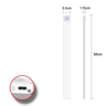 Motion Sensor LED Lamp USBC Rechargeable Durable Aluminum Light for Cabinets Kitchen  Wardrobe