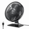 Gaiatop Portable USB Desk Fan 90 Adjustable UltraQuiet 4Speed Cooling Fan For Home Office  Travel 6